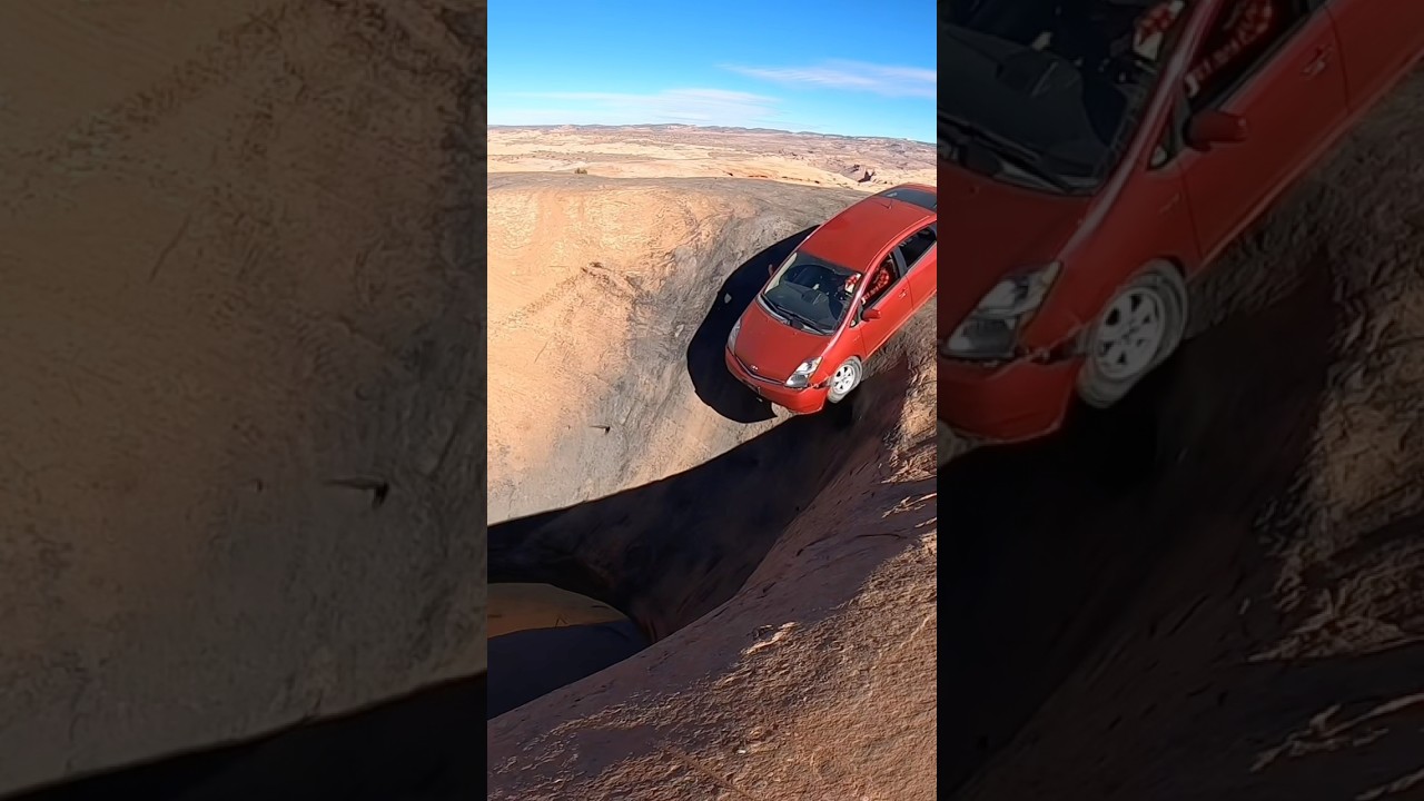 Toyota Prius в джакузи «Дьявола»! 