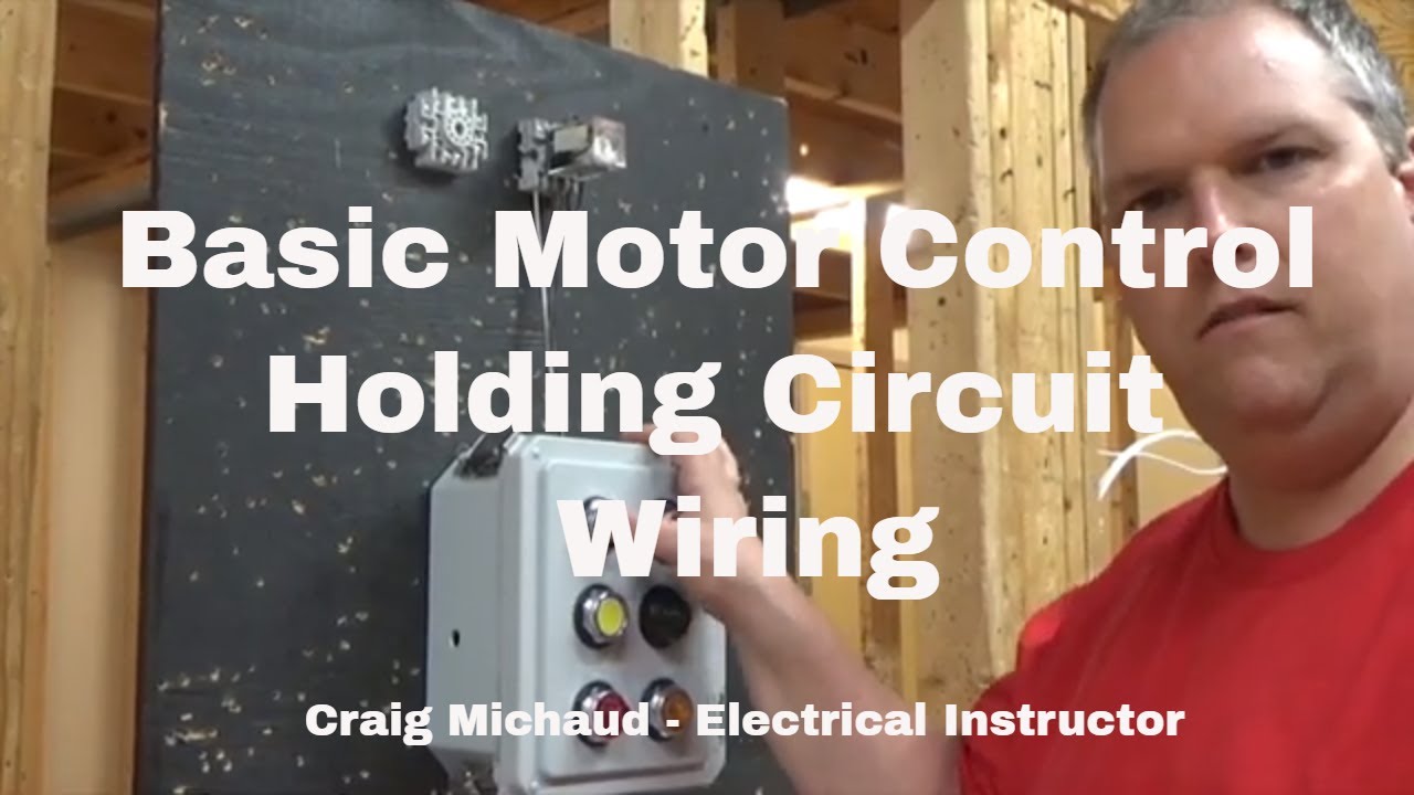 Basic understanding how a Holding relay wired