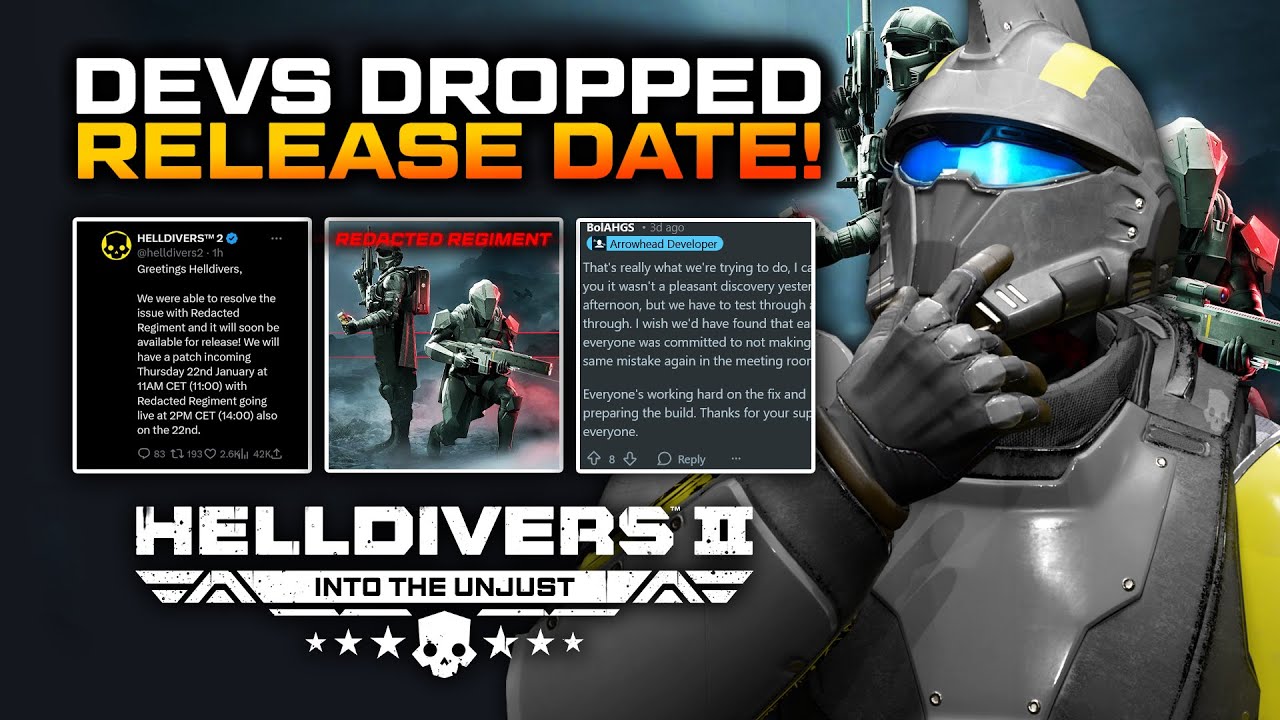 Helldivers 2 - New Patch & Warbond Confirmed!
