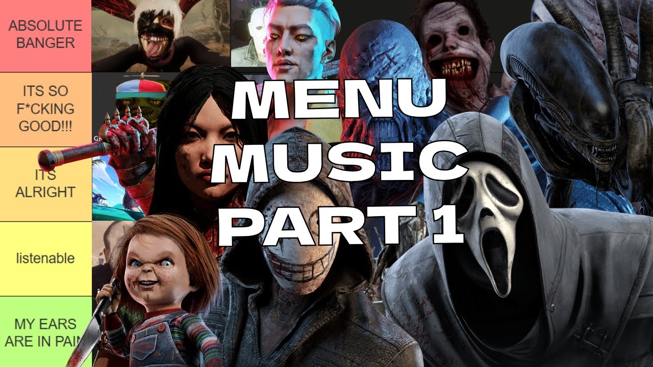 Ranking Dead by Daylight MENU MUSIC PART 1