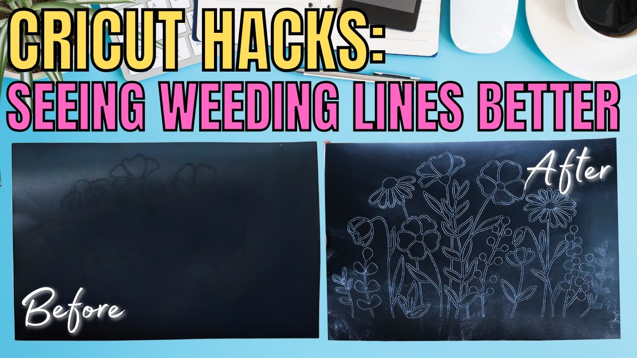 Не видите линии резки? Этот лайфхак для Cricut решит эту проблему.