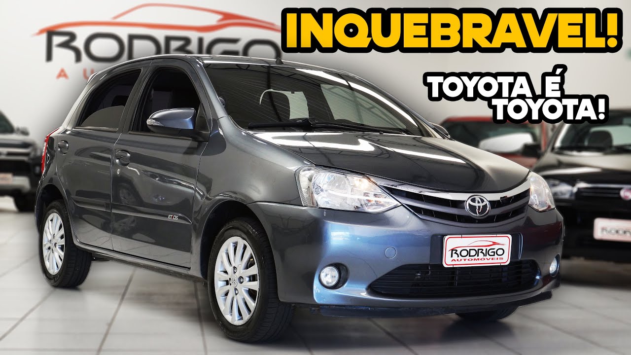 ETIOS XLS 1.5 2015 O Hatch ESPAÇOSO E INDESTRUTÍVEL da TOYOTA! Com BAIXA KM na Rodrigo Automóveis!