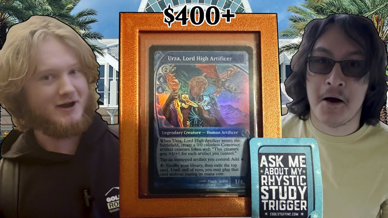 I Pulled The $400 URZA, AND Met CovertGoBlue | CoolStuffCon Commandfest Vlog