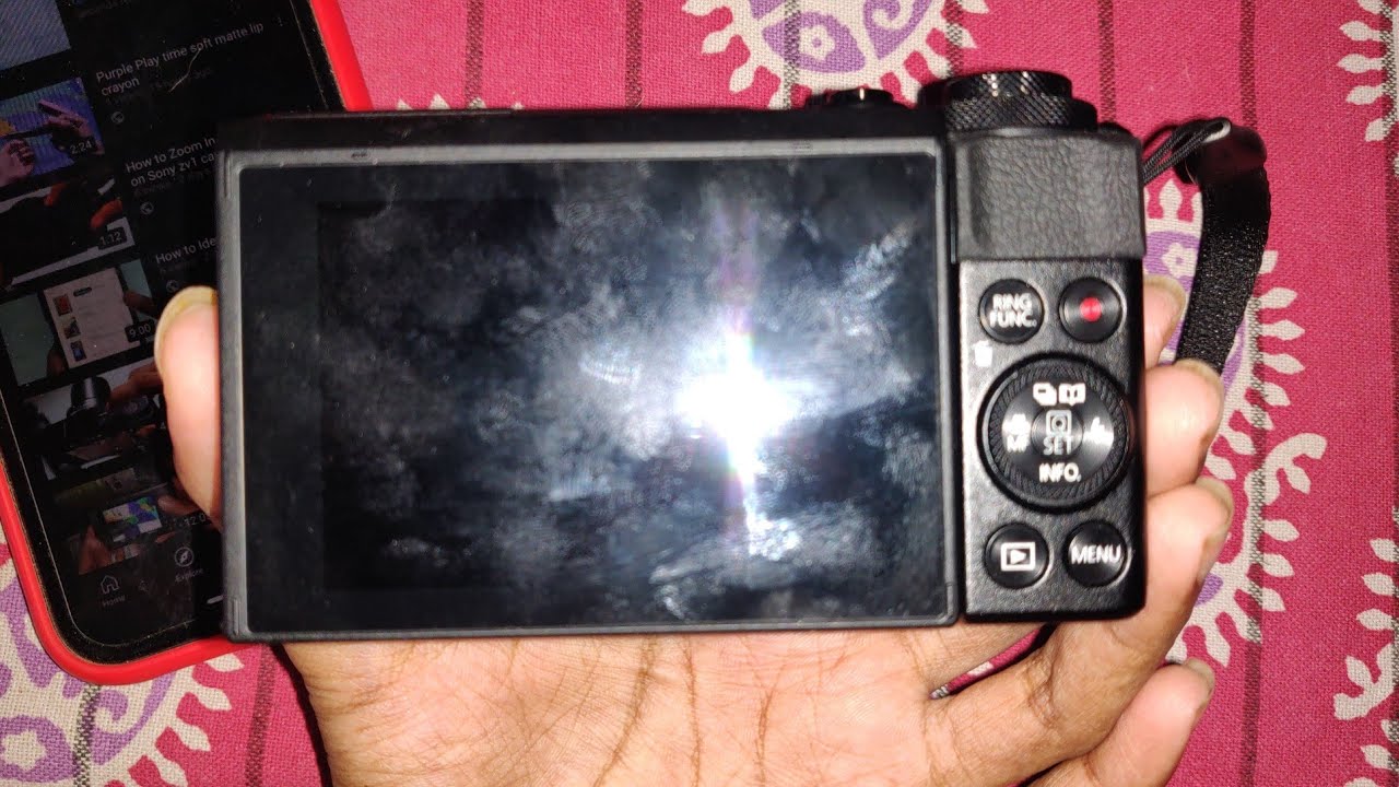How to insert battery in canon g7x mark ii camera / How to put battery in canon camera