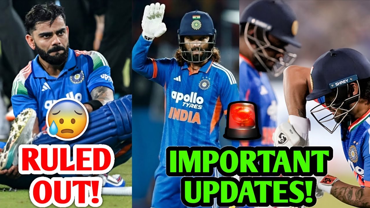 Virat Kohli RULED OUT 😰 INDIA Team IMPORTANT REPORT 🚨 Rajat Patidar - Cricket News Facts