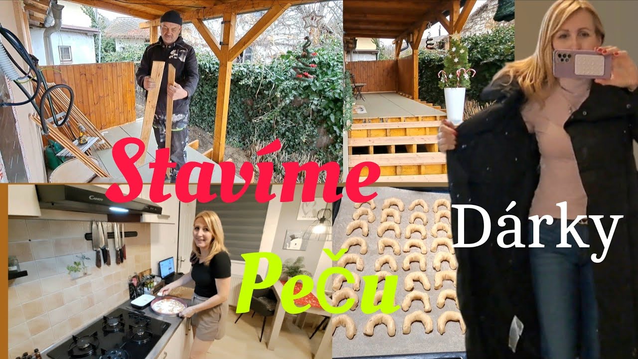 MALÉ VYLEPŠENÍ U NÁS DOMA 😊 POKUS O VANILKOVÉ ROHLÍČKY 🙈 , MÉ PŘEDČASNÉ DÁRKY 🎁