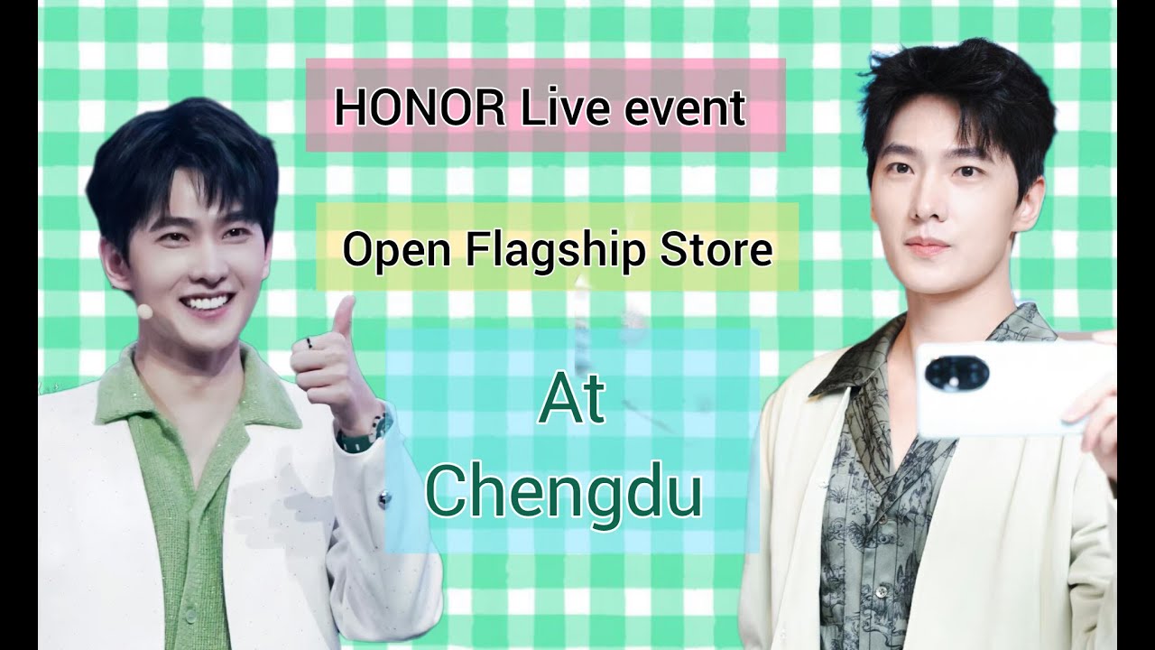 [cc]Yang Yang : EP7. HONOR 2 event at Chengdu city  27.05.2024