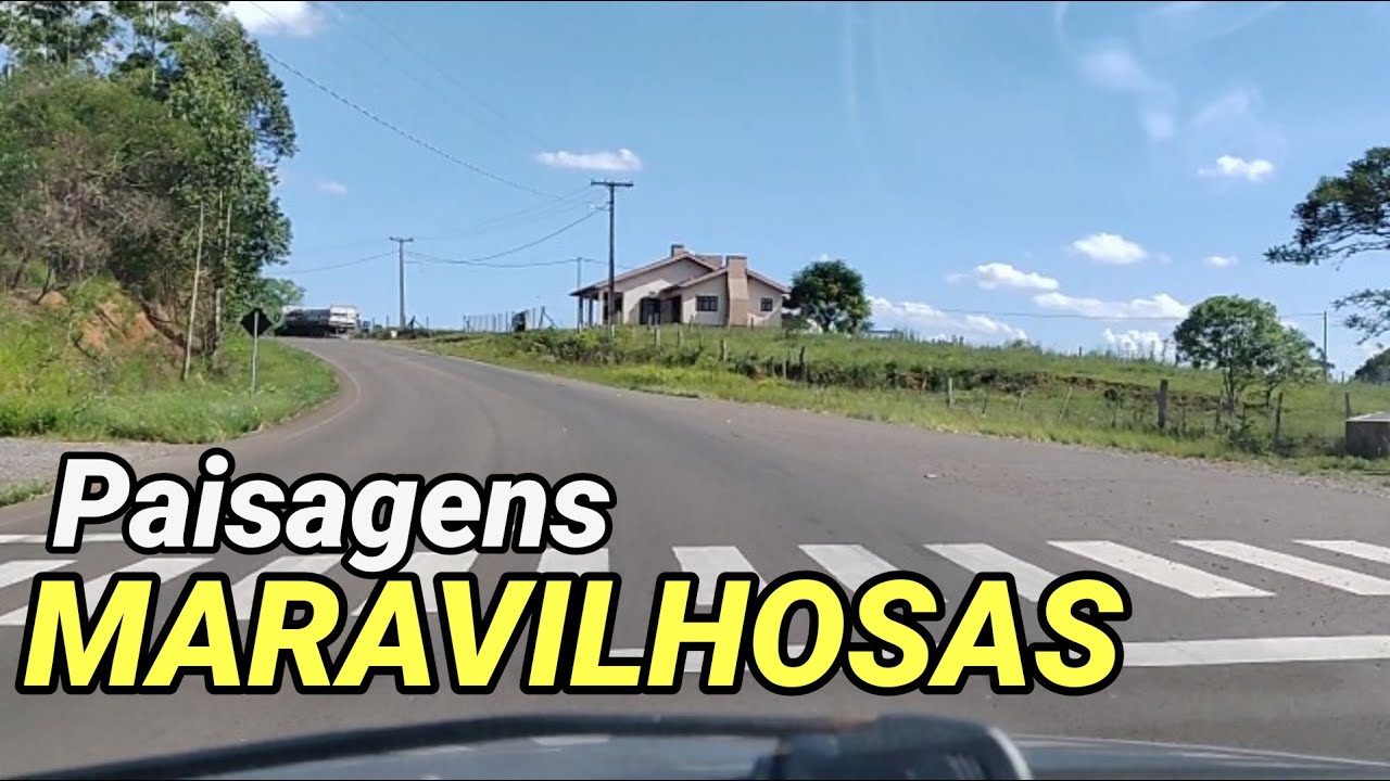 Lindas paisagens NA VOLTA do supermercado - NA ESTRADA COM A FAMILIA KUHN
