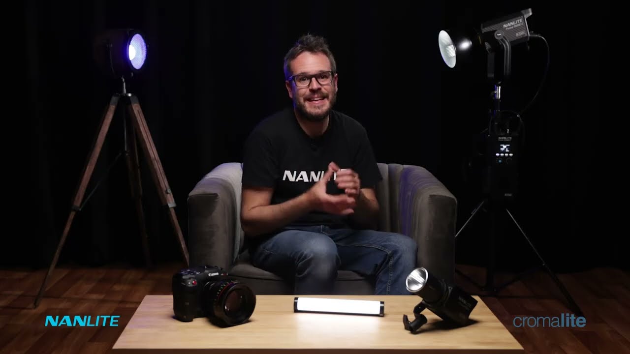 Nanlite Pavotube II X y C + Pavobulb