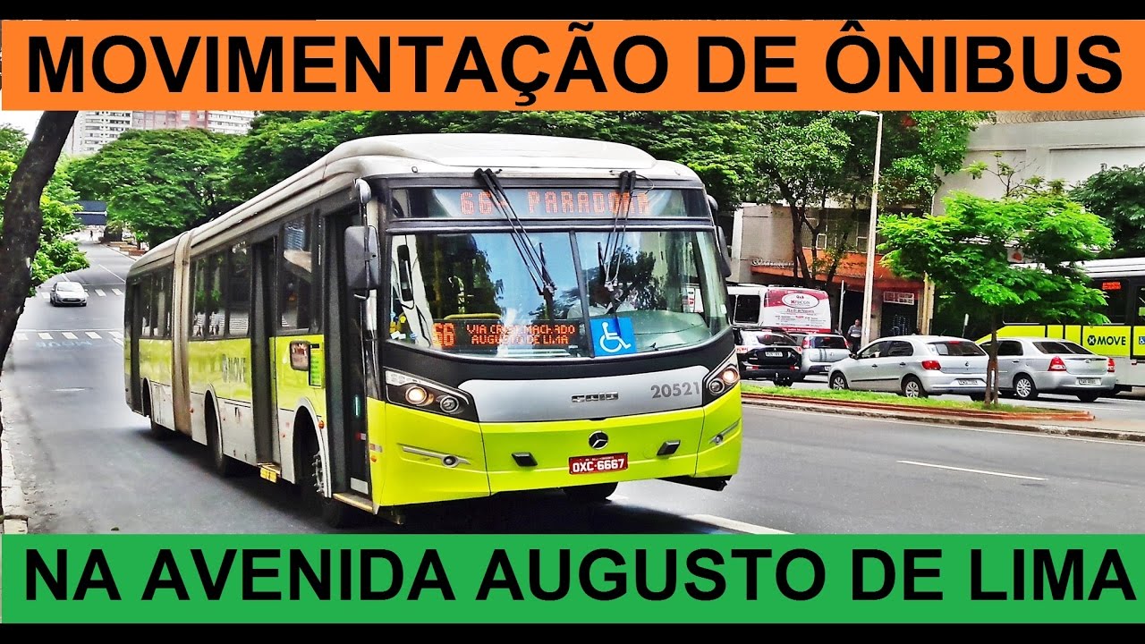 Movimentação de Ônibus #20 // Avenida Augusto de Lima
