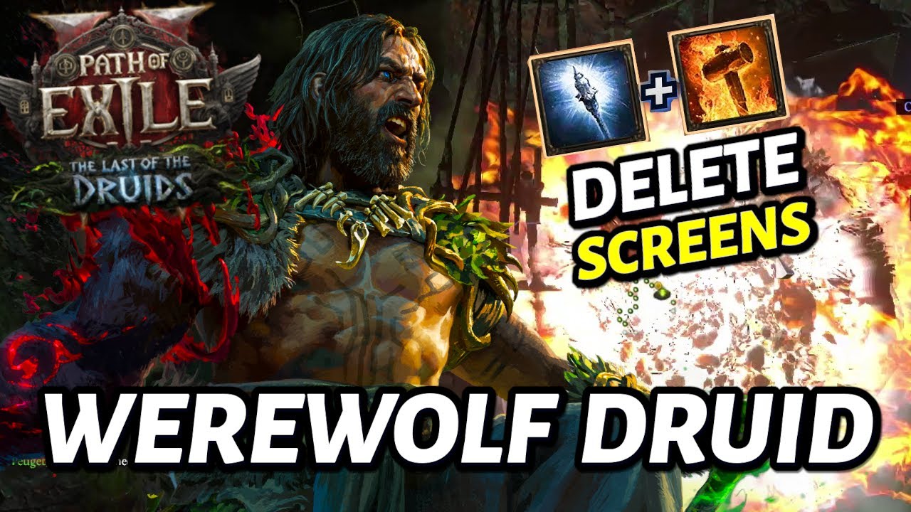 [PoE 2] Explody Werewolf Druid - Chain Explosions Update