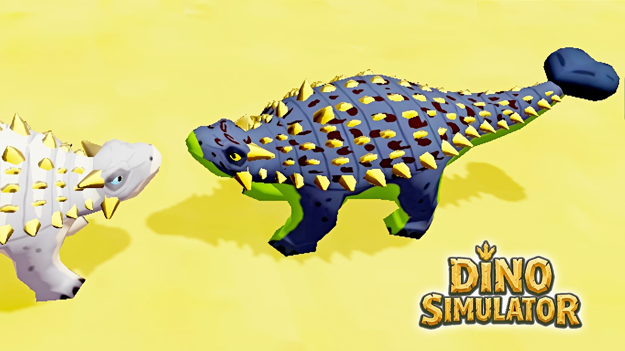 Ankylosaurus Explores A New Area! | Dino Simulator Game #3