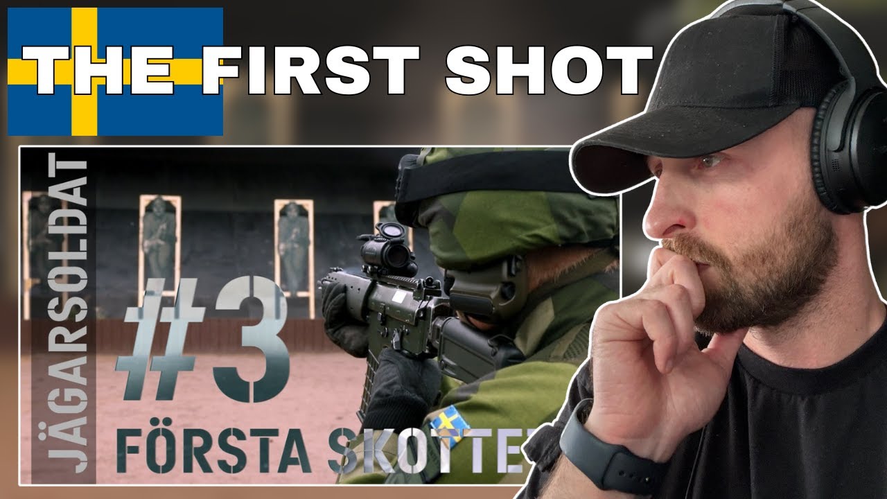 Swedish Ranger Soldiers Jägarsoldat #3 Första skottet  British Solider Reacts