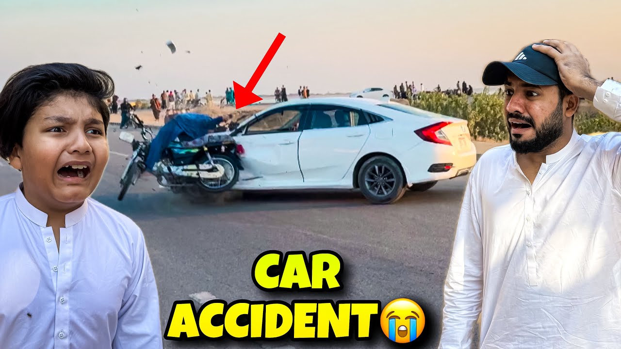 Anas Bhai ka car accident ho gaya 😳 || pori gari tabha ho gai 😳 || pray for us 🙏||