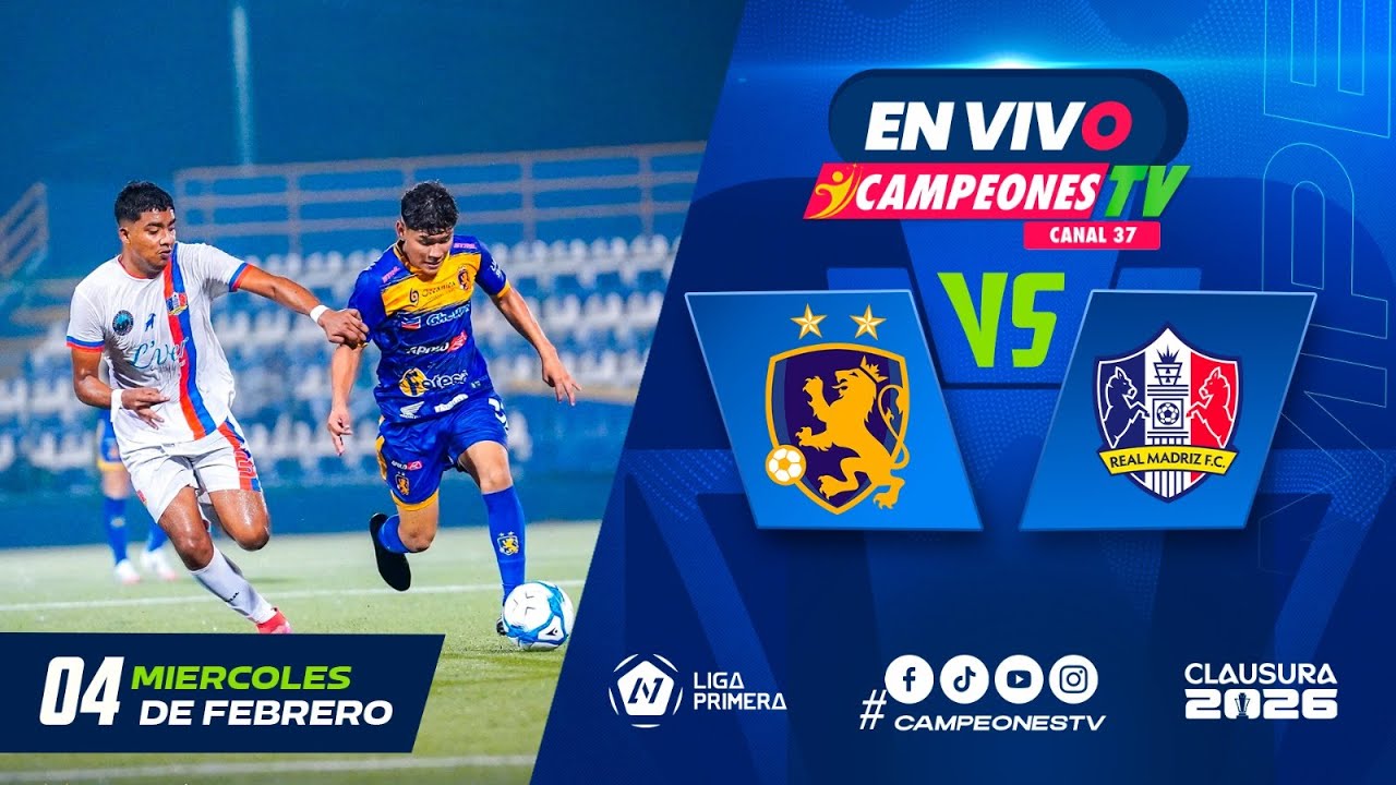 ⚽ Managua FC vs Real Madriz | Liga Primera | 04/02/2026 ⚽🏆