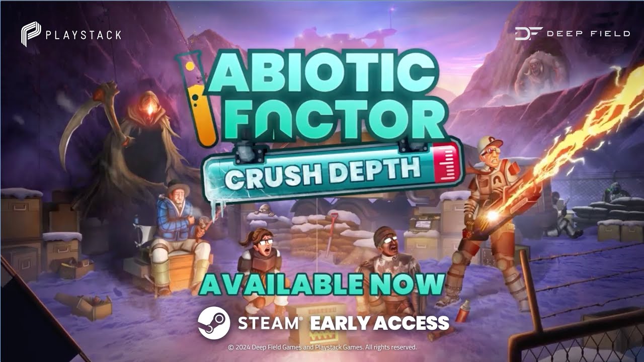 Abiotic Factor - Crush Depth Trailer