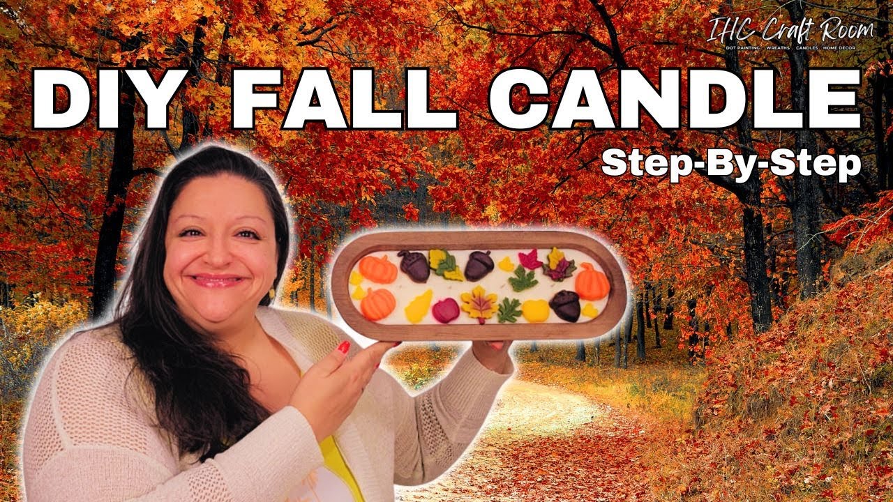 I Made a Giant Fall Candle and It Actually Works!
