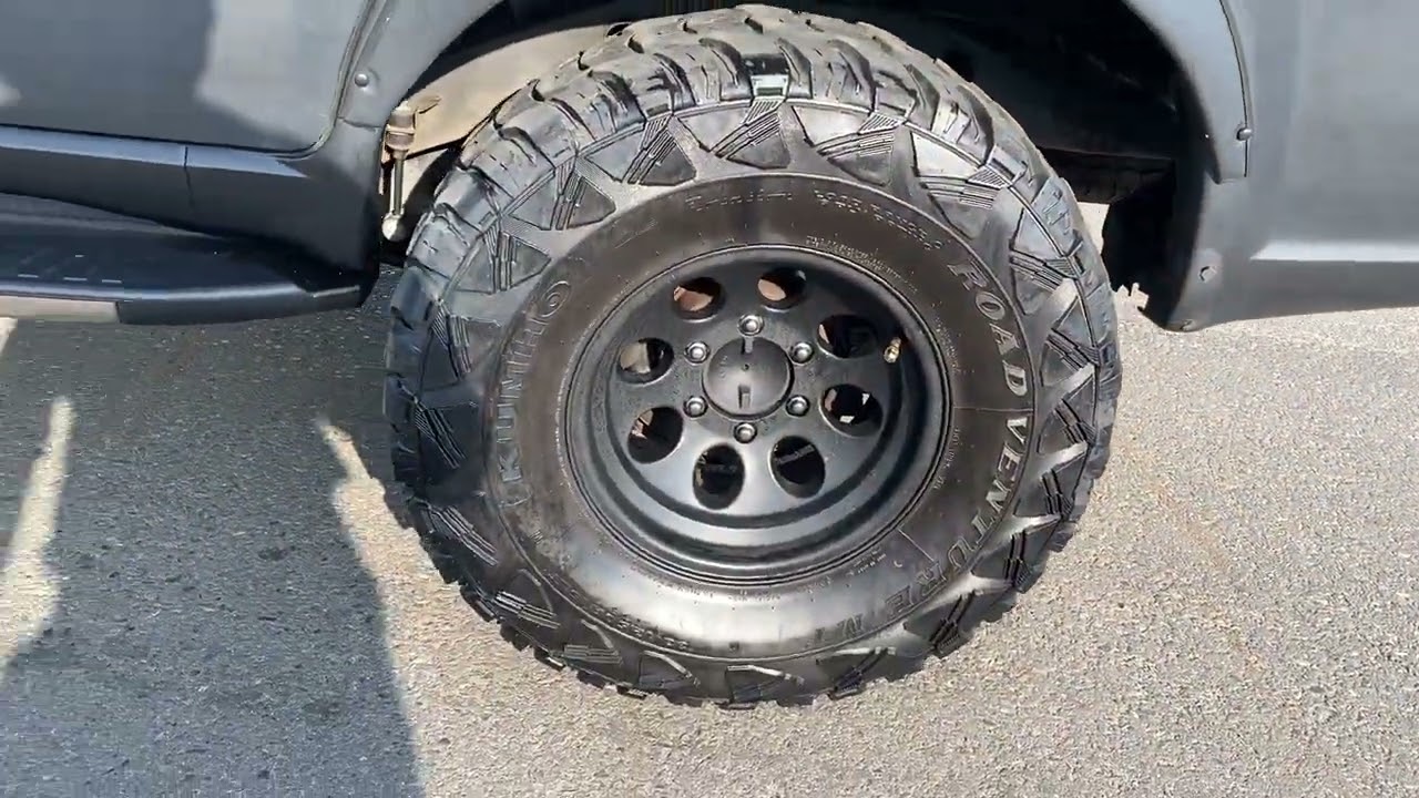 33 inch tyres terracan off road tune.
