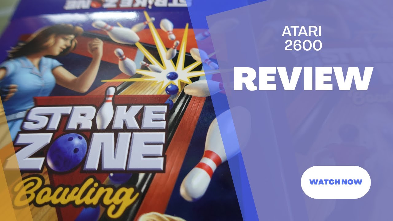 Обзор игры Strike Zone Bowling для Atari 2600