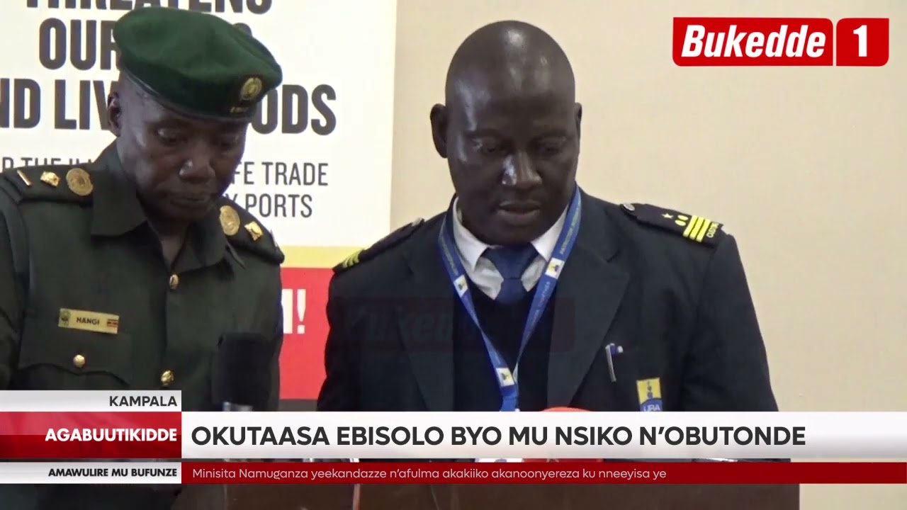 Agabuutikidde: Okutaasa ebisolo by'omunsiko n'obutonde  Aba UWA bakwataganye n'enitongole ebirala