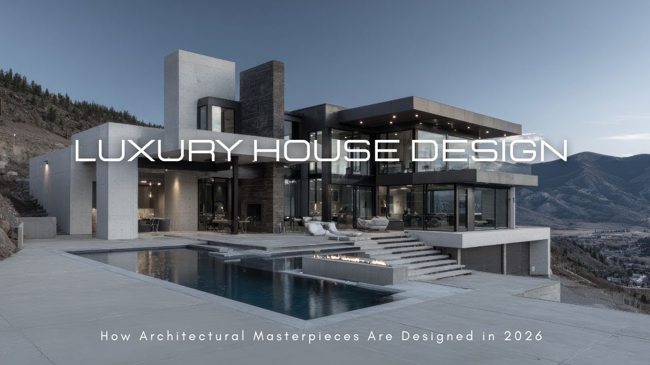 Luxury House Design Tour USA | How Architectural Masterpieces Are Designed in 2026