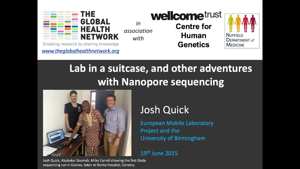 Lab in a suitcase, and other adventures with Nanopore sequencing