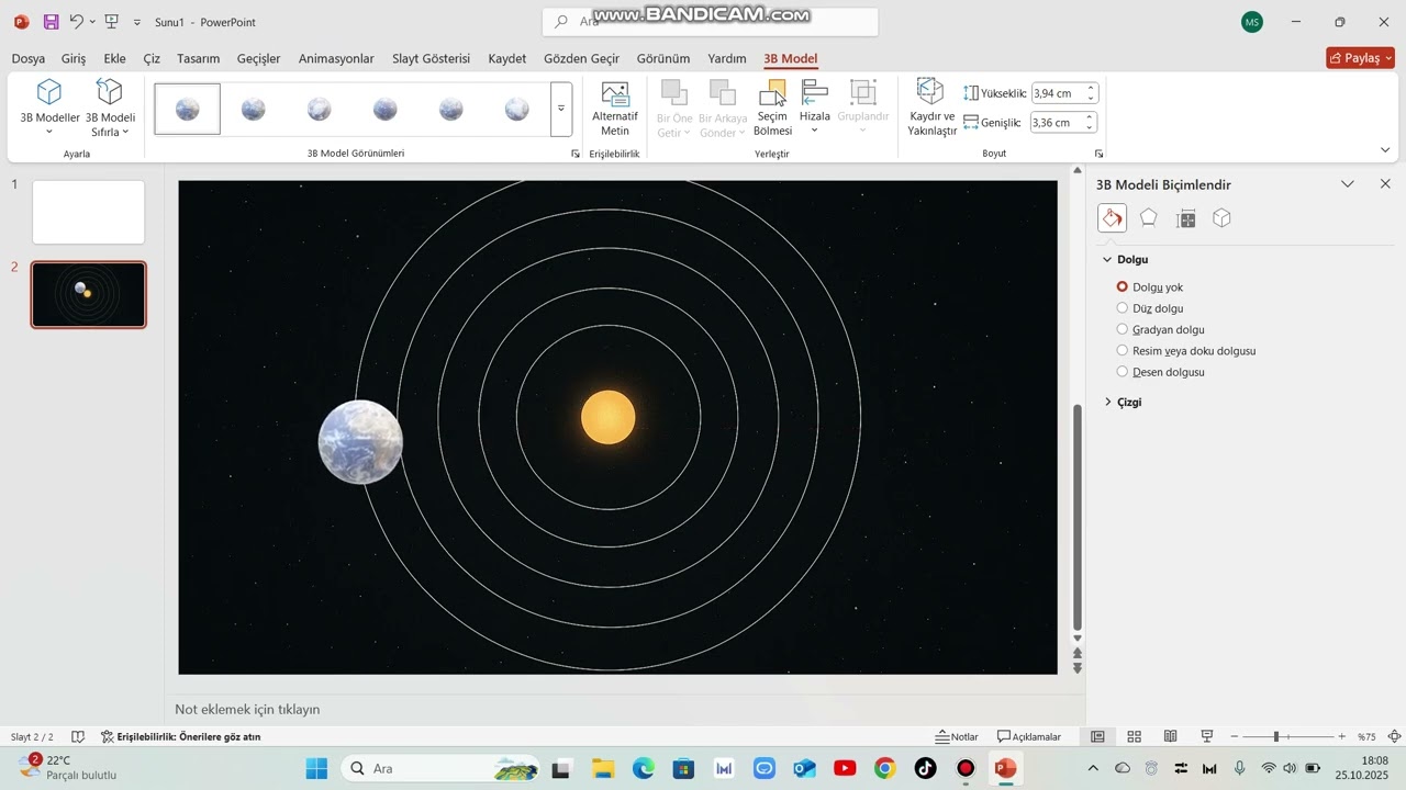 PowerPoint Animasyonlu Sunum Hazırlama