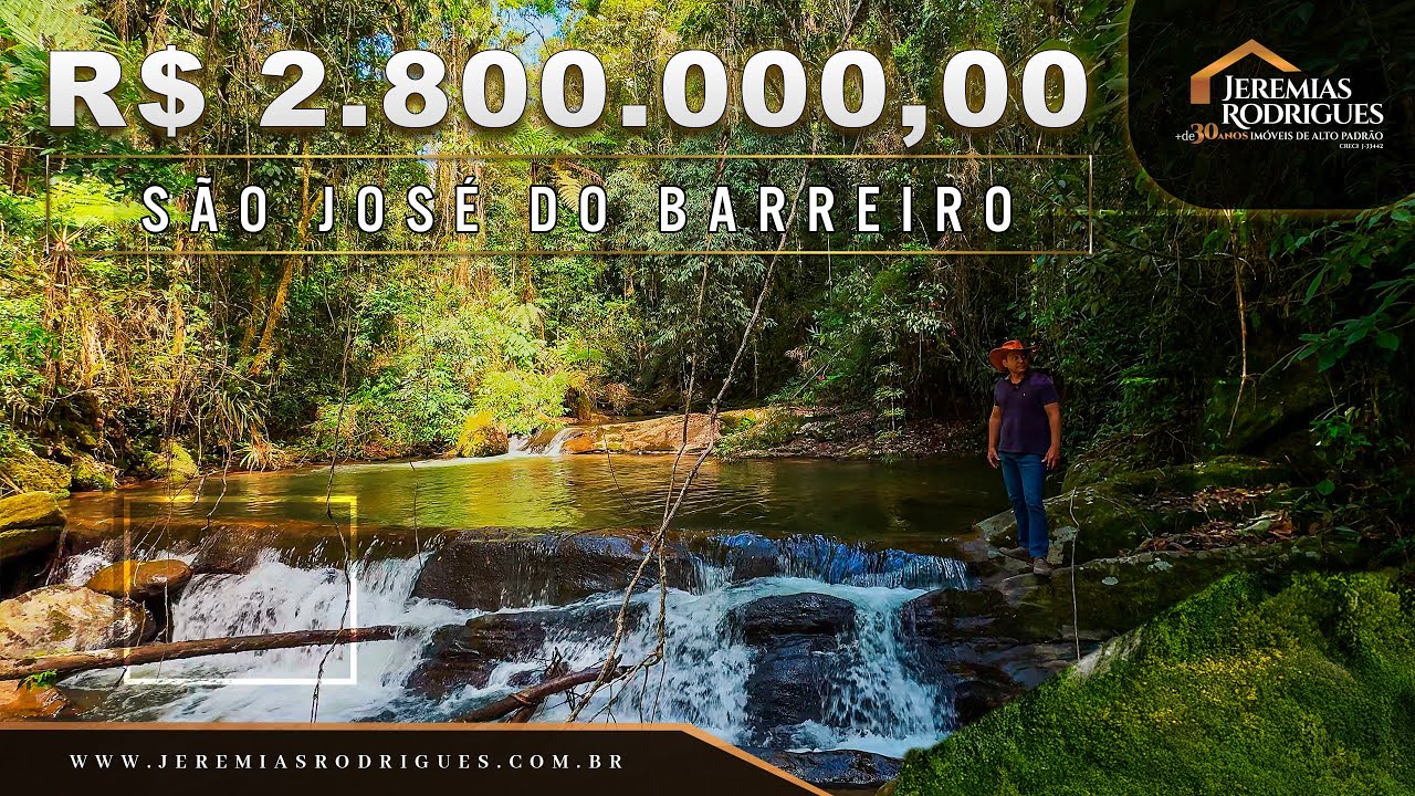 Fazenda à Venda em São José do Barreiro | Ampla e com Muita Água | Inclusive com Criação de Búfalos