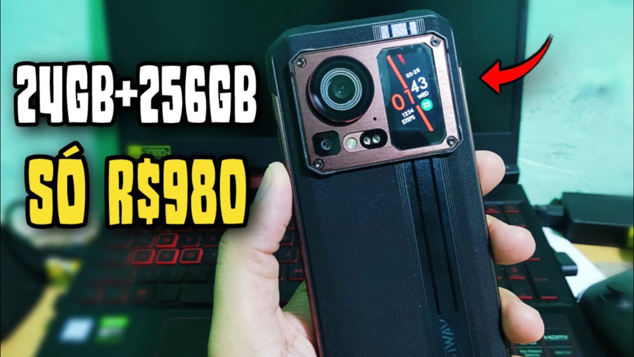 MEU NOVO CELULAR FOI MAIS BARATO DO QUE IMAGINEI - HOTWAV CYBER 15