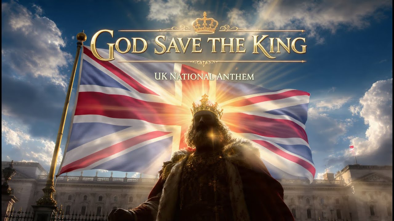 GOD SAVE THE KING 🇬🇧 | United Kingdom National Anthem | Anthem of Nations