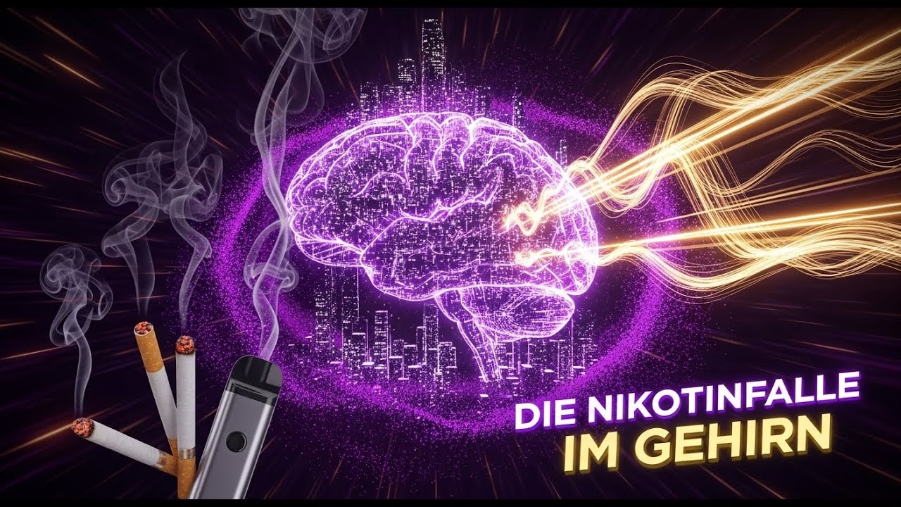 Im Gehirn: Wie Nikotin deinen Verstand kapert | Sucht erkl&auml;rt in 3D