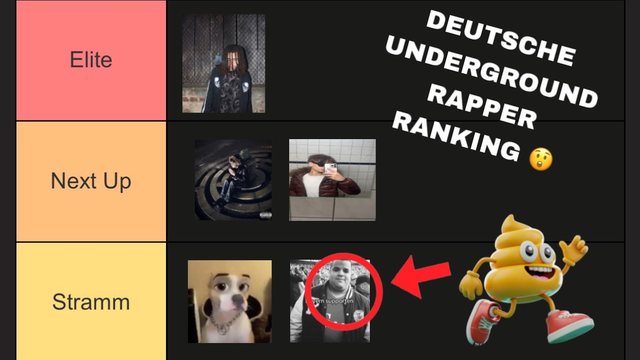 Deutsche Underground Rapper Ranking... (ES ESKALIERT) | codean