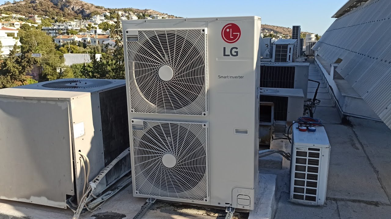 installing a new duct LG unit.....