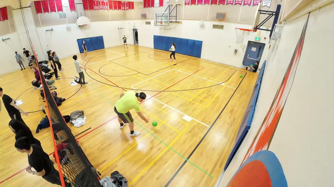 Dodgeball Toronto Monday Recreational Jank Athletes Vs Benji's Playas Winter Season 2026 Week 4