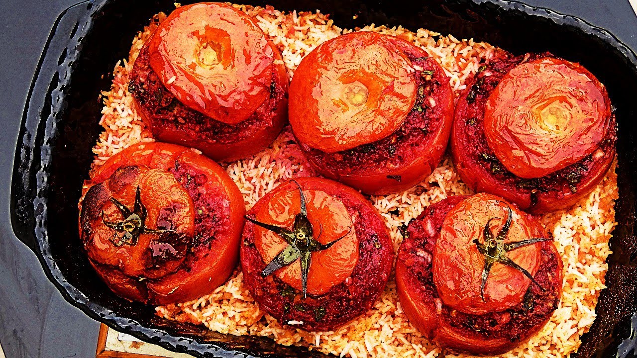 N168 Les tomates farci vegan