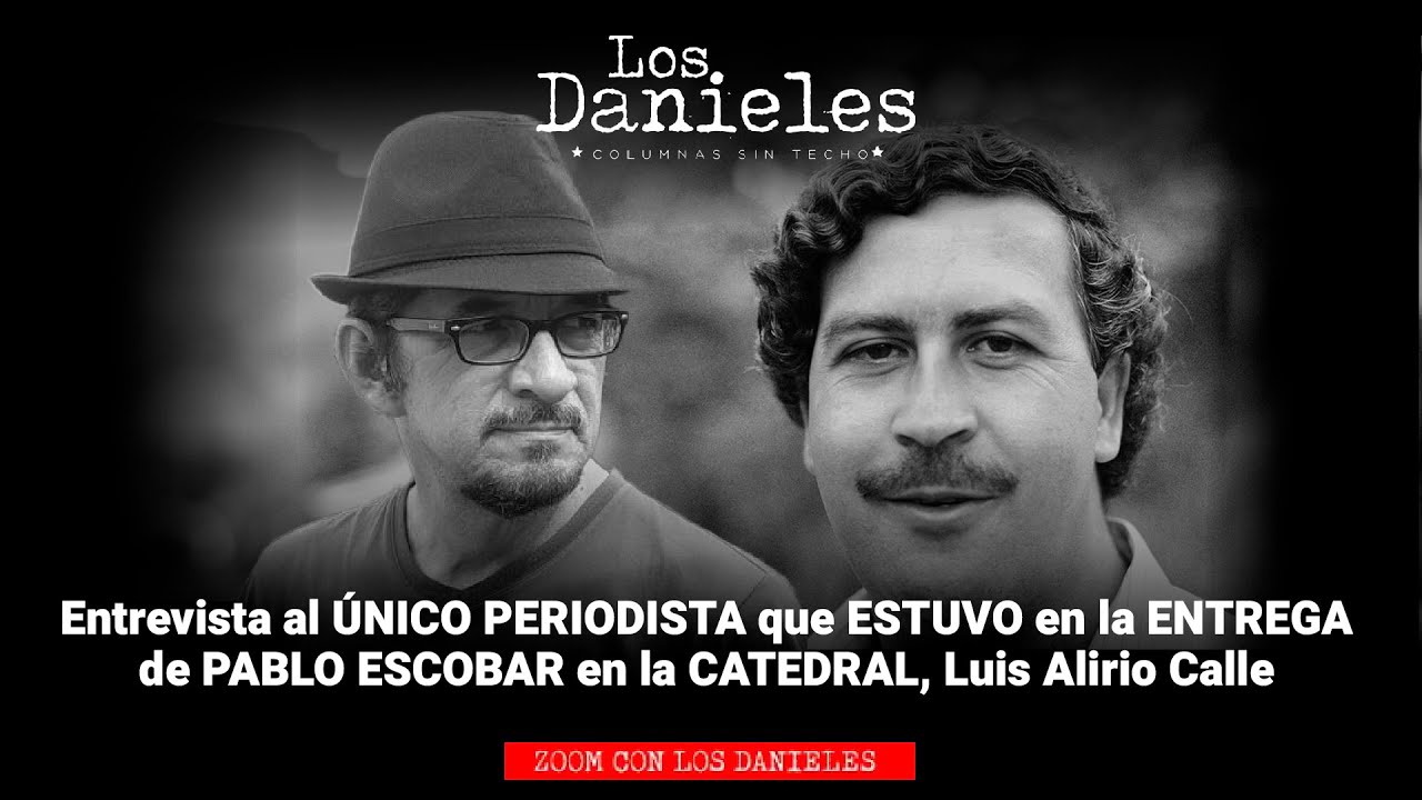 Hoy! el ÚNICO PERIODISTA que ESTUVO en la ENTREGA de P4BL0 ESC0B4R en la CATEDRAL, Luis Alirio Calle