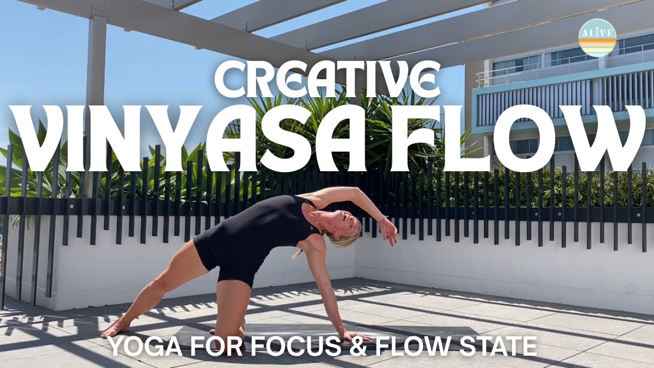 Flow State & Focus | 30-Min Creative Vinyasa Flow Yoga 