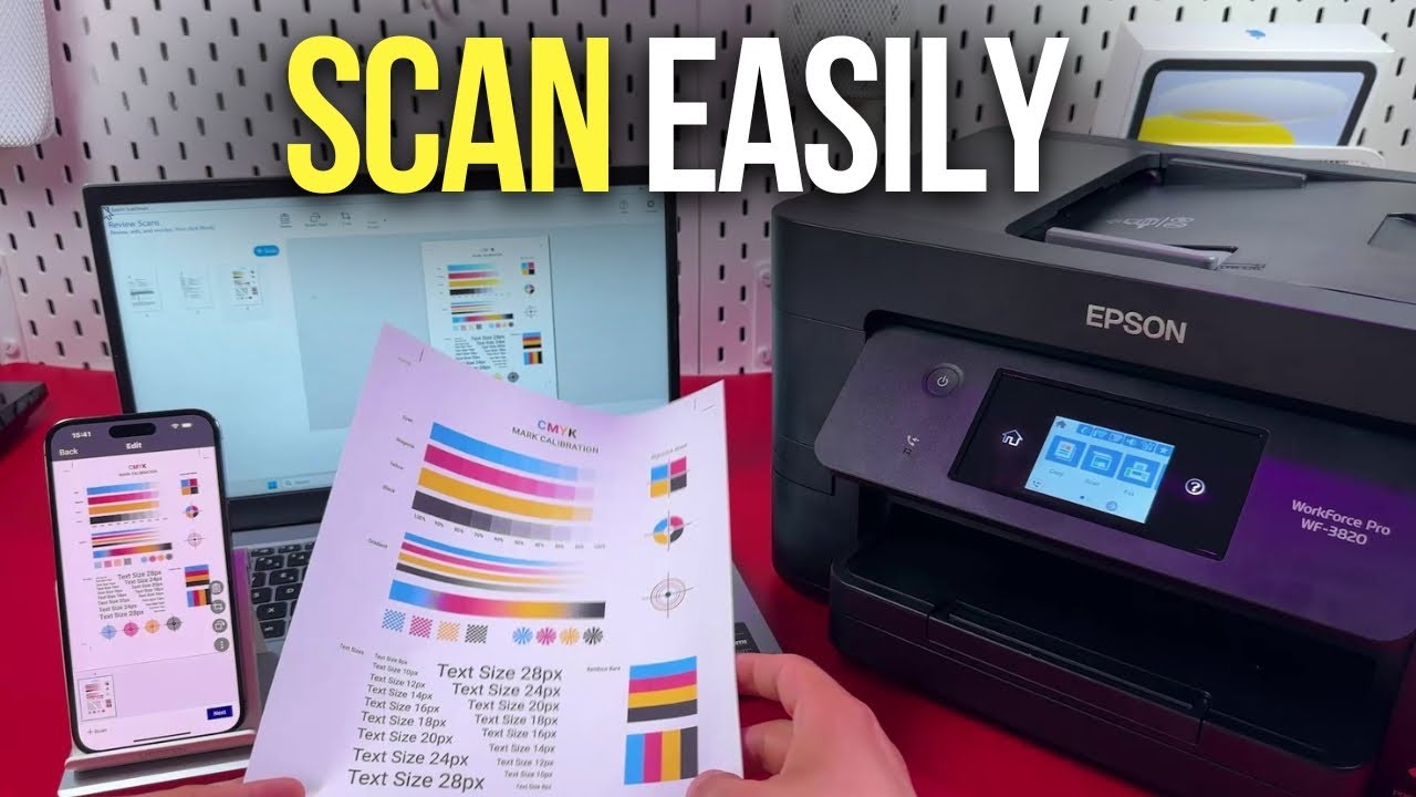 Как сканировать с помощью Epson WorkForce Pro WF-3820DWF? Узнайте здесь!