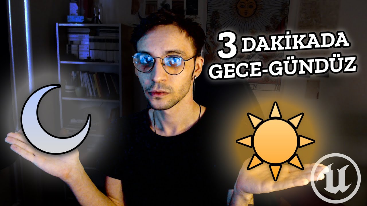 GECE GÜNDÜZ DÖNGÜSÜ OLUŞTURMA ! UNREAL ENGINE 5