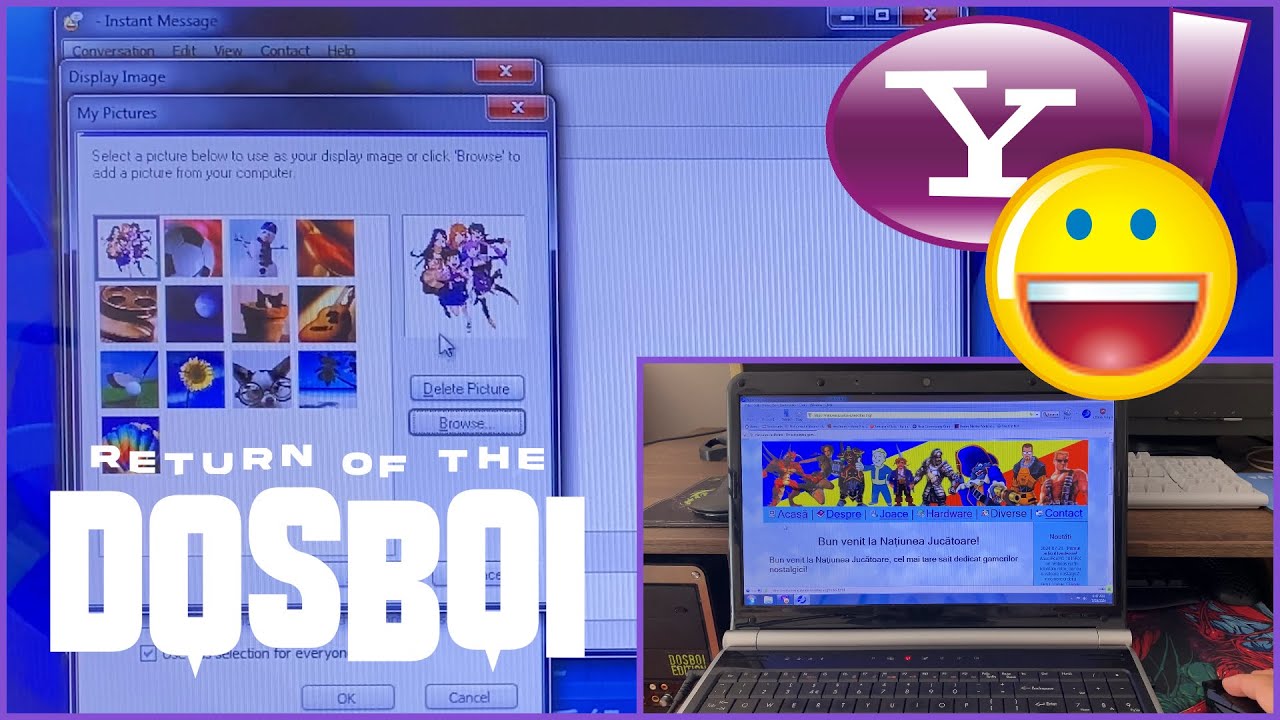Internetul ca altădată: Yahoo Messenger funcțional și câteva site-uri nostalgice în 2024!