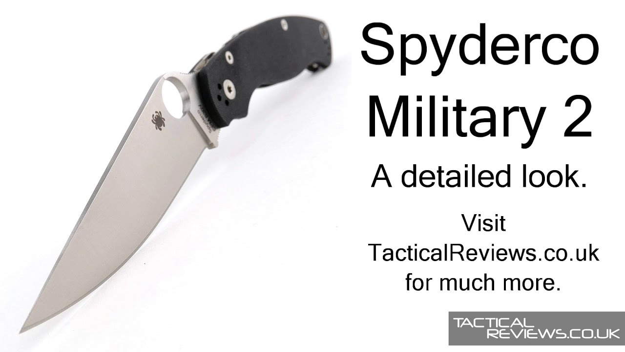 Spyderco's Military 2 - a Classic. The 2024 Update - Detailed Review