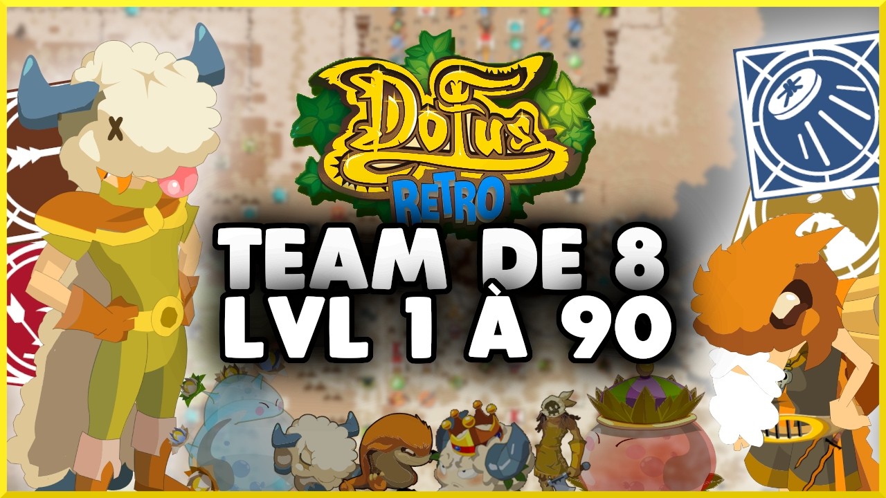 MON RUSH SERVEUR SAISONNIER ! (4 Cr&acirc; / 4 Enu) - DOFUS R&Eacute;TRO
