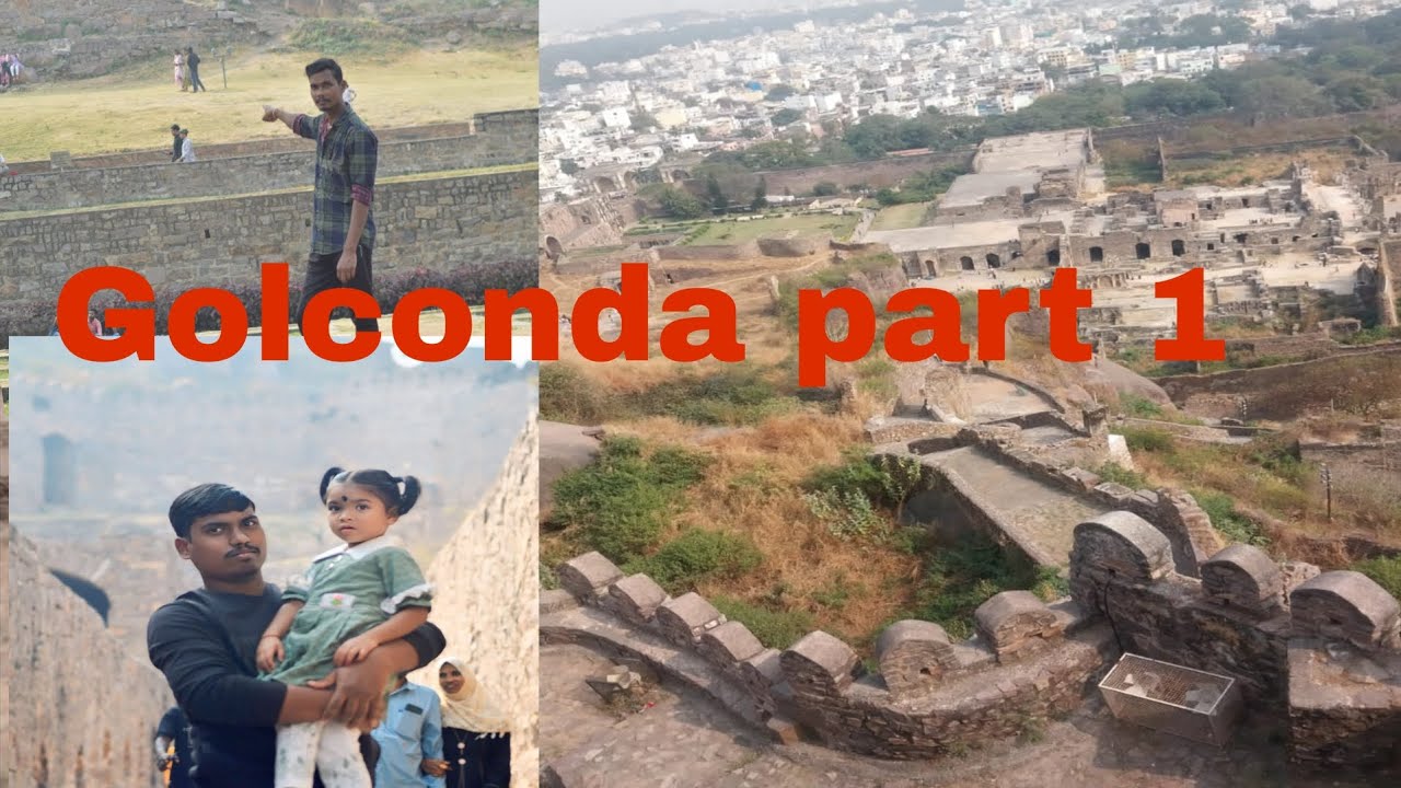 Hyderabad Golconda kila part 1 #hyderabad #golconda #Skpradhan