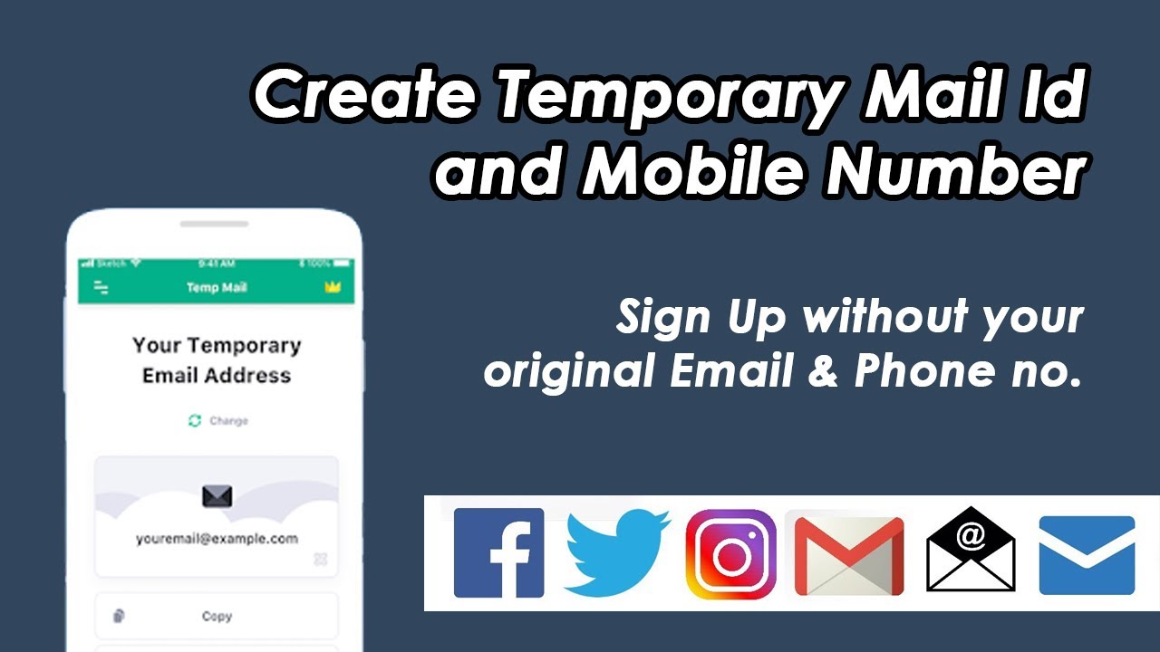 How To Get Temporary Phone Number & Email Address (Hindi) || Mr. Cybernaut