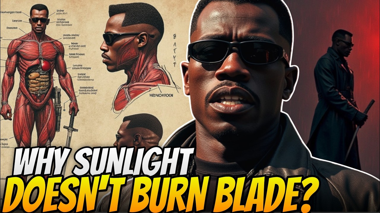 ANATOMY OF BLADE - WHY DOESN’T HE BURN IN THE SUN? HOW POWERFUL IS HE?