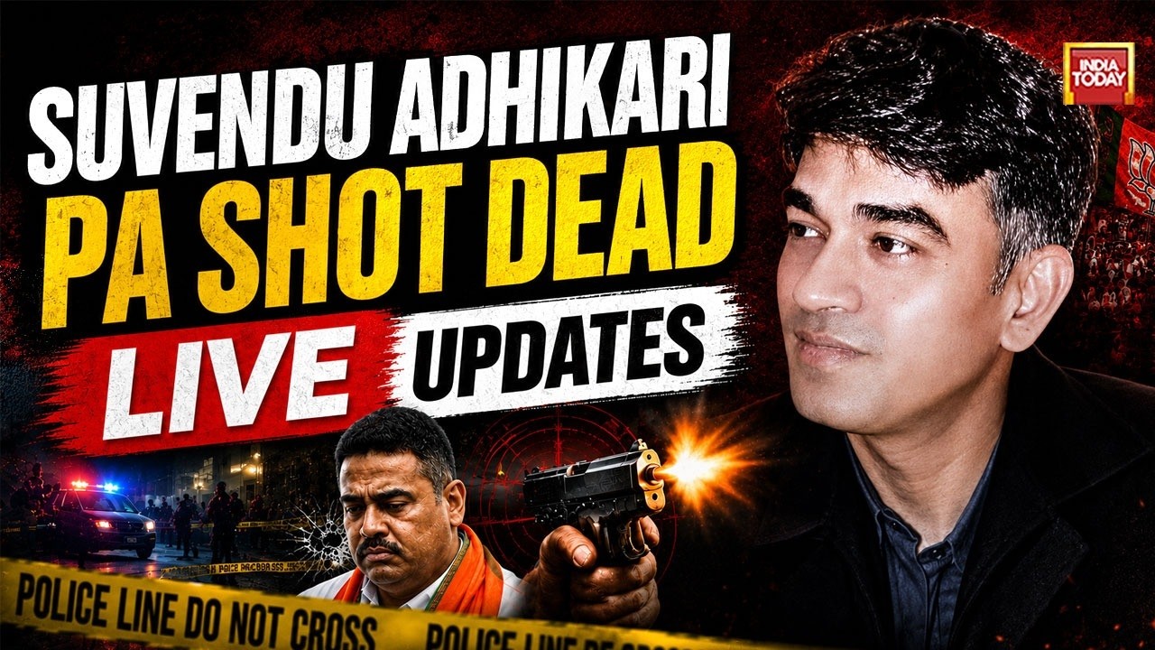 West Bengal Violence LIVE News: Suvendu Adhikari's Aide Shot Dead Near Kolkata | Bengal News Live