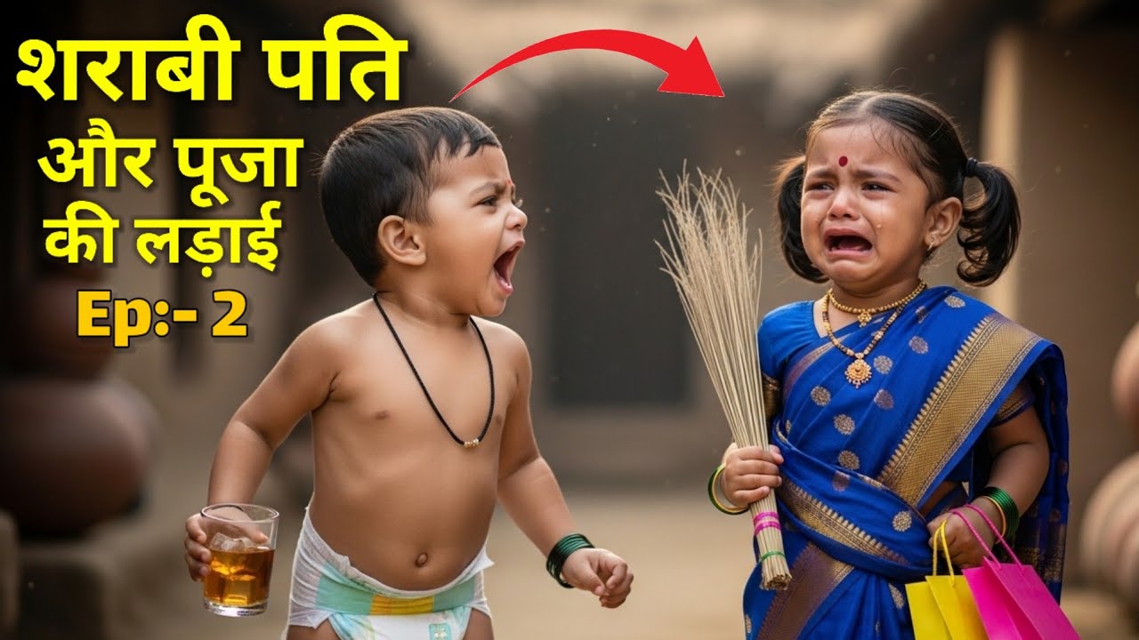 Puja aur uska Ghamandi, 🥵Kanjoos Pati Ne ki Ladai | #indianwife #coupledrama #funnyvideo #lovevsego