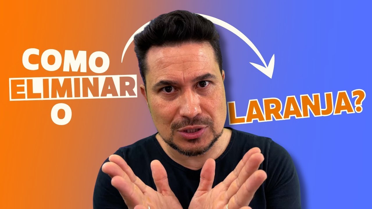 Como eliminar o laranja do cabelo?