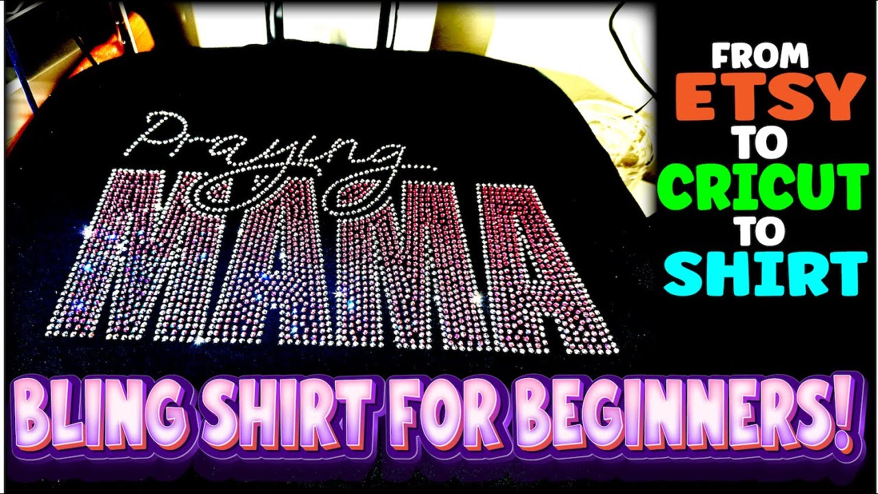 HOW TO MAKE A MULTI-COLOR RHINESTONE SHIRT WITH CRICUT FOR BEGINNERS | HOTFIX | BEDAZZLE