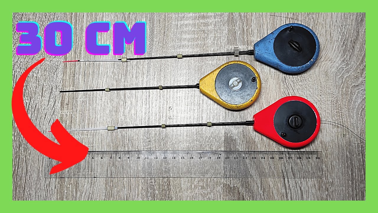 Regulaminowa Wędka Podlodowa | Bałałajka 30 cm.